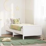 Casa si Gradina - Mobilier - Paturi si accesorii - Paturi - Cadru de pat extensibil pentru copii Alb 80 x 130 / 165 / 200 cm - Infinity.ro