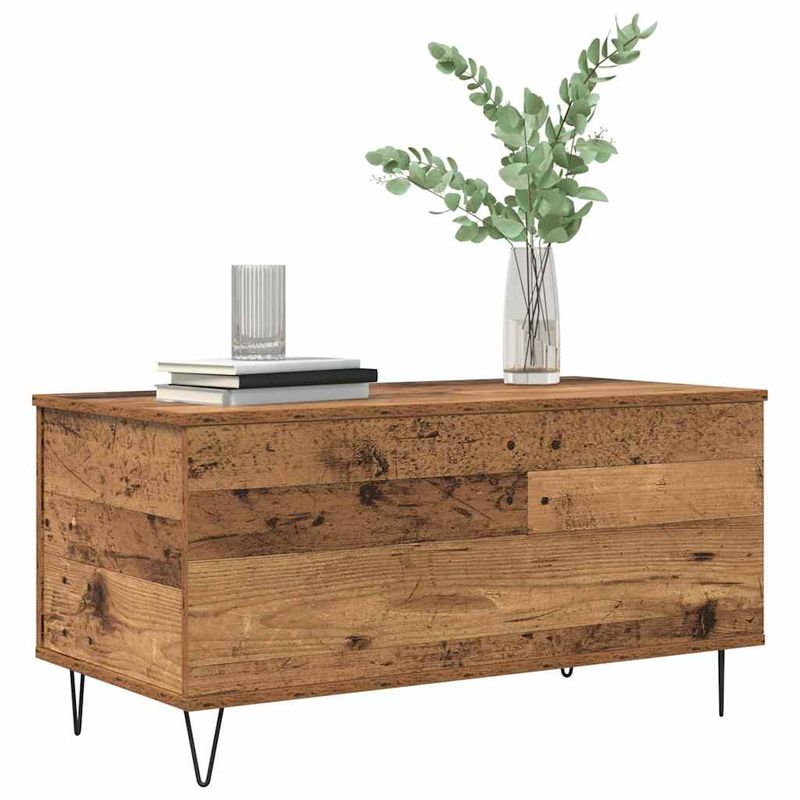 Casa si Gradina - Mobilier - Mese si birouri - Masute de cafea - Masa de cafea Lemn vechi 90 x 44.5 x 45 cm Lemn compozit - Infinity.ro
