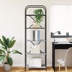 Casa si Gradina - Mobilier - Biblioteci si rafturi - Biblioteci - Raft pentru carti sonoma gri 60 x 30 x 183 cm Lemn compozit - Infinity.ro