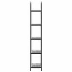 Casa si Gradina - Mobilier - Biblioteci si rafturi - Biblioteci - Raft pentru carti sonoma gri 60 x 30 x 183 cm Lemn compozit - Infinity.ro