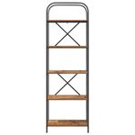 Casa si Gradina - Mobilier - Biblioteci si rafturi - Biblioteci - Raft pentru carti Lemn vechi 60 x 30 x 183 cm Lemn compozit - Infinity.ro
