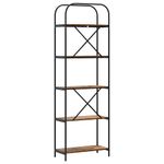 Casa si Gradina - Mobilier - Biblioteci si rafturi - Biblioteci - Raft pentru carti Lemn vechi 60 x 30 x 183 cm Lemn compozit - Infinity.ro