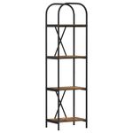 Casa si Gradina - Mobilier - Biblioteci si rafturi - Biblioteci - Raft pentru carti Stejar afumat 40 x 30 x 146 cm Lemn compozit - Infinity.ro