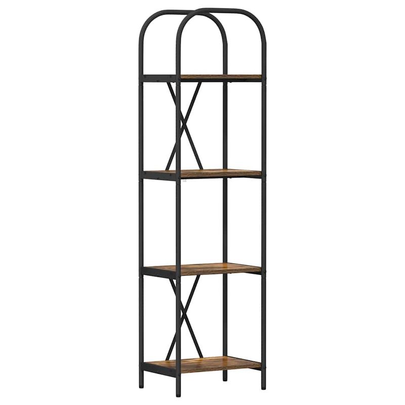 Casa si Gradina - Mobilier - Biblioteci si rafturi - Biblioteci - Raft pentru carti Stejar afumat 40 x 30 x 146 cm Lemn compozit - Infinity.ro