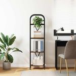 Casa si Gradina - Mobilier - Biblioteci si rafturi - Biblioteci - Raft pentru carti Stejar afumat 40 x 30 x 146 cm Lemn compozit - Infinity.ro