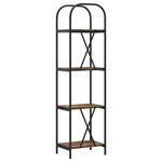 Casa si Gradina - Mobilier - Biblioteci si rafturi - Biblioteci - Raft pentru carti Stejar afumat 40 x 30 x 146 cm Lemn compozit - Infinity.ro