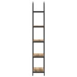 Casa si Gradina - Mobilier - Biblioteci si rafturi - Biblioteci - Raft pentru carti stejar artizanal 60 x 30 x 183 cm - Infinity.ro