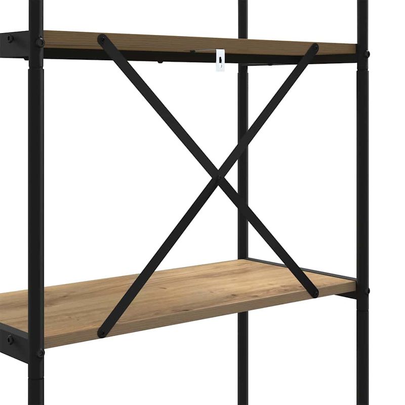 Casa si Gradina - Mobilier - Biblioteci si rafturi - Biblioteci - Raft pentru carti stejar artizanal 60 x 30 x 183 cm - Infinity.ro