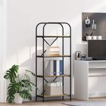 Casa si Gradina - Mobilier - Biblioteci si rafturi - Biblioteci - Raft pentru carti stejar artizanal 60 x 30 x 146 cm - Infinity.ro