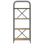 Casa si Gradina - Mobilier - Biblioteci si rafturi - Biblioteci - Raft pentru carti stejar artizanal 60 x 30 x 146 cm - Infinity.ro