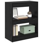Casa si Gradina - Mobilier - Biblioteci si rafturi - Biblioteci - Dulap pentru carti Stejar negru 60 x 30 x 72 cm Lemn compozit - Infinity.ro