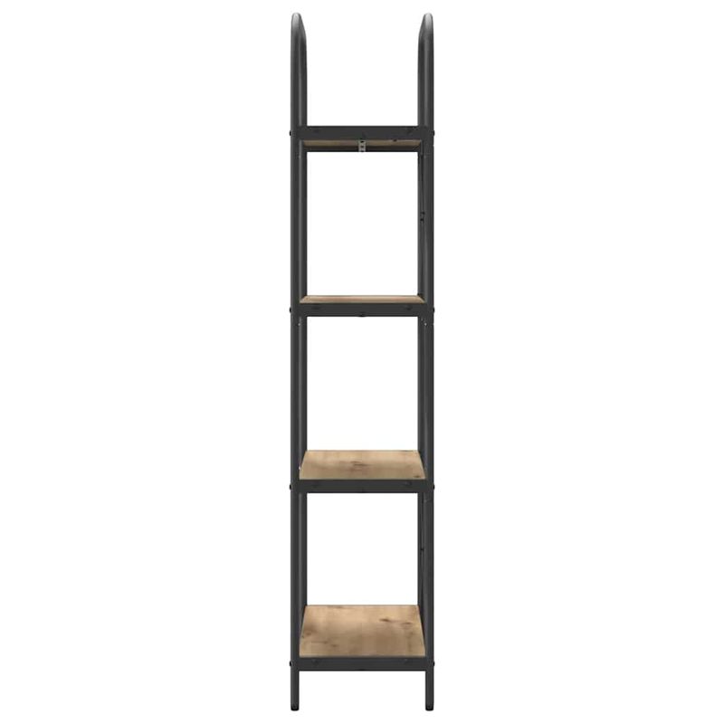 Casa si Gradina - Mobilier - Biblioteci si rafturi - Biblioteci - Raft pentru carti stejar artizanal 60 x 30 x 146 cm - Infinity.ro