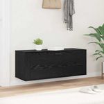 Casa si Gradina - Mobilier - Organizare si depozitare - Organizator incaltaminte - Dulap pentru pantofi cu raft Stejar negru 100 x 35 x 38 cm - Infinity.ro