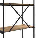 Casa si Gradina - Mobilier - Biblioteci si rafturi - Biblioteci - Raft pentru carti stejar artizanal 60 x 30 x 146 cm - Infinity.ro