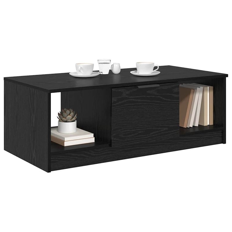 Casa si Gradina - Mobilier - Mese si birouri - Masute de cafea - Masa de cafea Stejar negru 100 x 50 x 36 cm Lemn compozit - Infinity.ro