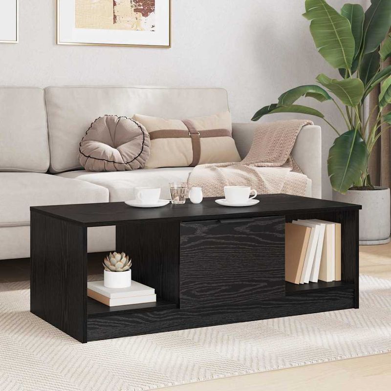 Casa si Gradina - Mobilier - Mese si birouri - Masute de cafea - Masa de cafea Stejar negru 100 x 50 x 36 cm Lemn compozit - Infinity.ro