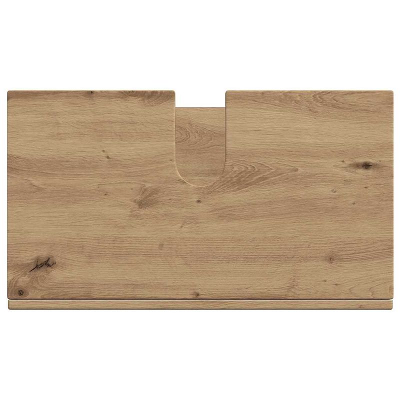 Casa si Gradina - Mobilier - Mobilier baie - Comode baie - Cabinet pentru chiuveta de baie cu depozitare stejar artizanal - Infinity.ro