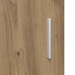 Casa si Gradina - Mobilier - Mobilier baie - Comode baie - Cabinet pentru chiuveta de baie cu depozitare stejar artizanal - Infinity.ro