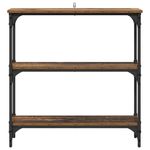 Casa si Gradina - Mobilier - Comode si corpuri - Console - Masa de consola cu raft Lemn vechi 75 x 22.5 x 75 cm - Infinity.ro