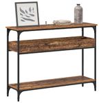 Casa si Gradina - Mobilier - Comode si corpuri - Console - Masa de consola Lemn vechi 100 x 29 x 75 cm Lemn compozit - Infinity.ro
