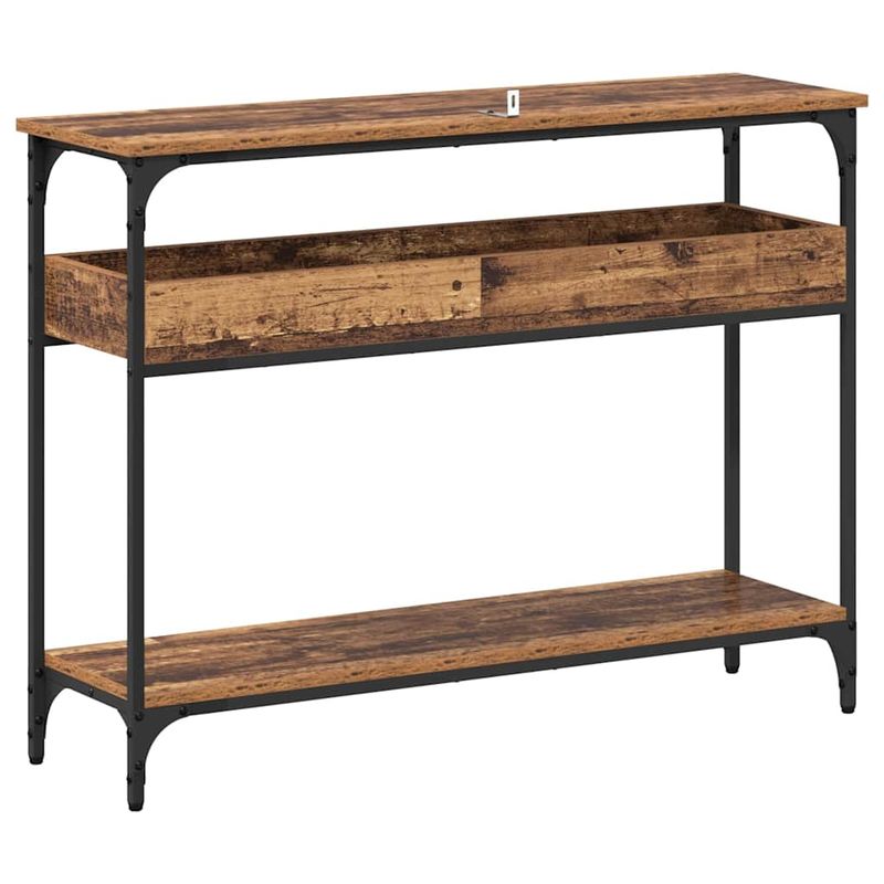 Casa si Gradina - Mobilier - Comode si corpuri - Console - Masa de consola Lemn vechi 100 x 29 x 75 cm Lemn compozit - Infinity.ro