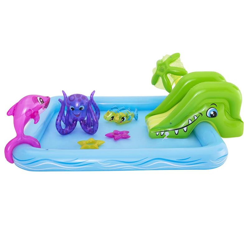 Casa si Gradina - Gradina si terasa - Piscine si accesorii - Piscine copii - Bestway Centru de joaca Fantastic Aquarium, 239x206x86 cm - Infinity.ro