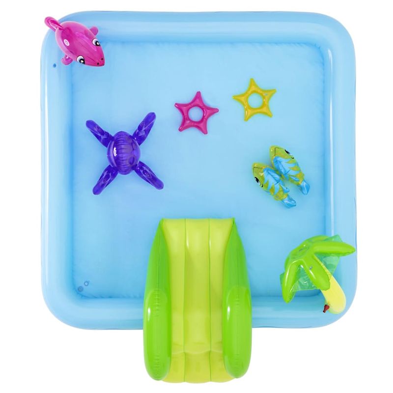 Casa si Gradina - Gradina si terasa - Piscine si accesorii - Piscine copii - Bestway Centru de joaca Fantastic Aquarium, 239x206x86 cm - Infinity.ro