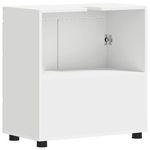 Casa si Gradina - Mobilier - Mobilier baie - Comode baie - Cabinet pentru chiuveta de baie cu usa Alb 60 x 34 x 63 cm - Infinity.ro