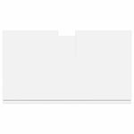Casa si Gradina - Mobilier - Mobilier baie - Comode baie - Cabinet pentru chiuveta de baie cu usa Alb 60 x 34 x 63 cm - Infinity.ro