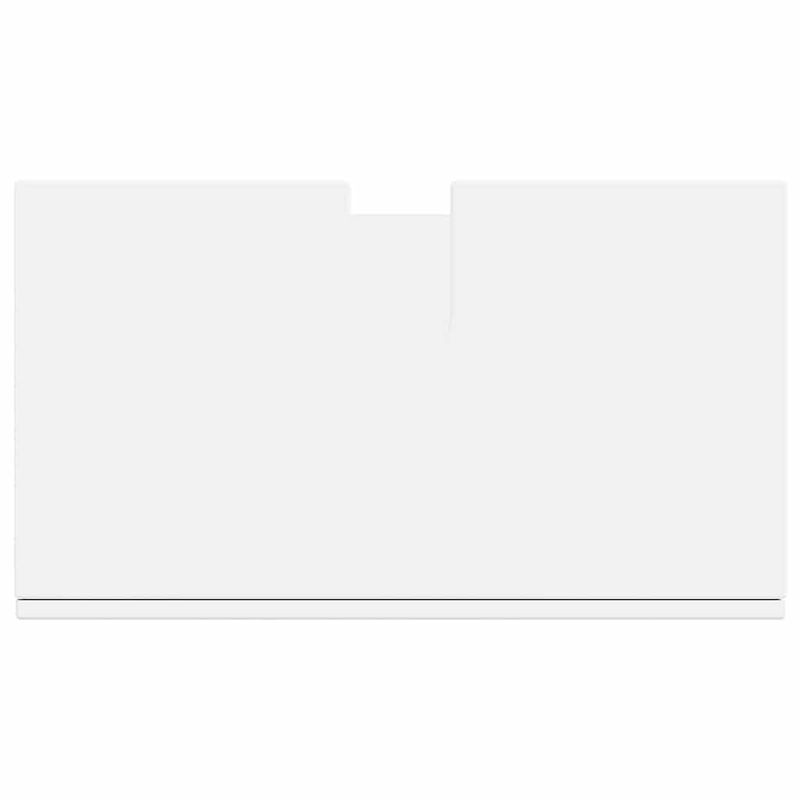 Casa si Gradina - Mobilier - Mobilier baie - Comode baie - Cabinet pentru chiuveta de baie cu usa Alb 60 x 34 x 63 cm - Infinity.ro