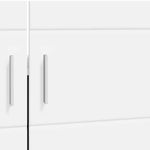 Casa si Gradina - Mobilier - Mobilier baie - Comode baie - Cabinet pentru chiuveta de baie cu usa Alb 60 x 34 x 63 cm - Infinity.ro