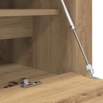 Casa si Gradina - Mobilier - Organizare si depozitare - Organizator incaltaminte - Dulap pentru pantofi cu raft stejar artizanal 100 x 35 x 38 cm - Infinity.ro