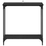Casa si Gradina - Mobilier - Comode si corpuri - Console - Masa de consola Stejar negru 75 x 30.5 x 75 cm Lemn compozit - Infinity.ro