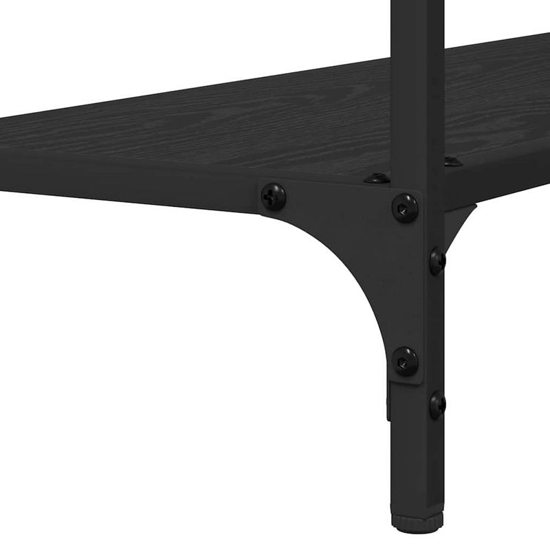 Casa si Gradina - Mobilier - Comode si corpuri - Console - Masa de consola Stejar negru 75 x 30.5 x 75 cm Lemn compozit - Infinity.ro