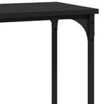 Casa si Gradina - Mobilier - Comode si corpuri - Console - Masa de consola Stejar negru 75 x 30.5 x 75 cm Lemn compozit - Infinity.ro