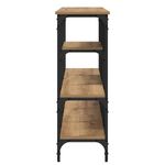 Casa si Gradina - Mobilier - Comode si corpuri - Console - Masa de consola stejar artizanal 160 x 29 x 80 cm Lemn compozit - Infinity.ro