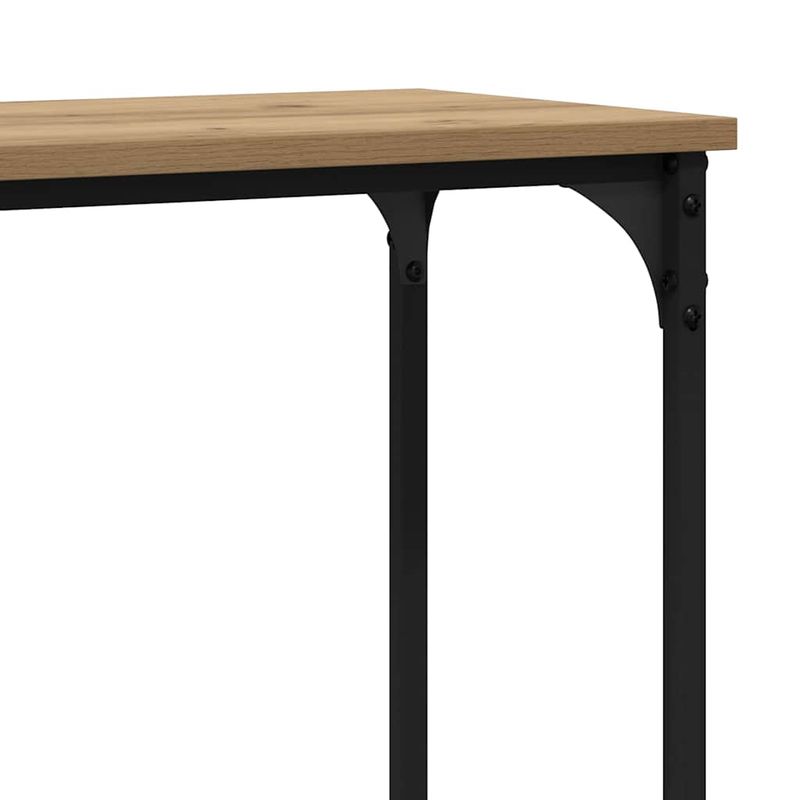 Casa si Gradina - Mobilier - Comode si corpuri - Console - Masa de consola stejar artizanal 160 x 29 x 80 cm Lemn compozit - Infinity.ro