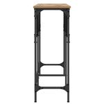 Casa si Gradina - Mobilier - Comode si corpuri - Console - Masa de consola stejar artizanal 140 x 29 x 75 cm Lemn compozit - Infinity.ro