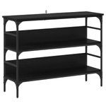 Casa si Gradina - Mobilier - Comode si corpuri - Console - Masa de consola Stejar negru 100 x 32 x 75 cm Lemn compozit - Infinity.ro