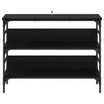 Casa si Gradina - Mobilier - Comode si corpuri - Console - Masa de consola Stejar negru 100 x 32 x 75 cm Lemn compozit - Infinity.ro