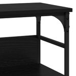 Casa si Gradina - Mobilier - Comode si corpuri - Console - Masa de consola Stejar negru 100 x 32 x 75 cm Lemn compozit - Infinity.ro