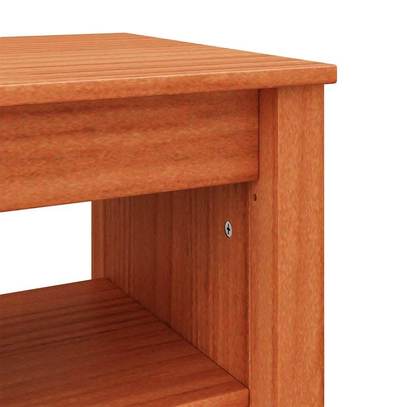 Casa si Gradina - Mobilier - Organizare si depozitare - Organizator incaltaminte - Banca pentru pantofi cu raft Maro ceruit 160 x 36.5 x 50 cm - Infinity.ro