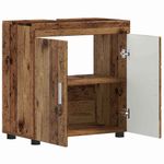 Casa si Gradina - Mobilier - Mobilier baie - Corpuri baie - Cabinet pentru chiuveta de baie Lemn vechi 60 x 34 x 63 cm - Infinity.ro