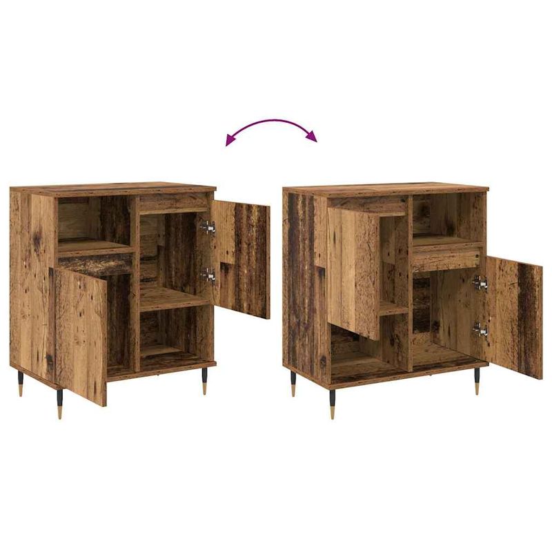 Casa si Gradina - Mobilier - Comode si corpuri - Comode - Bufet Lemn vechi 60 x 35 x 70 cm Lemn compozit - Infinity.ro