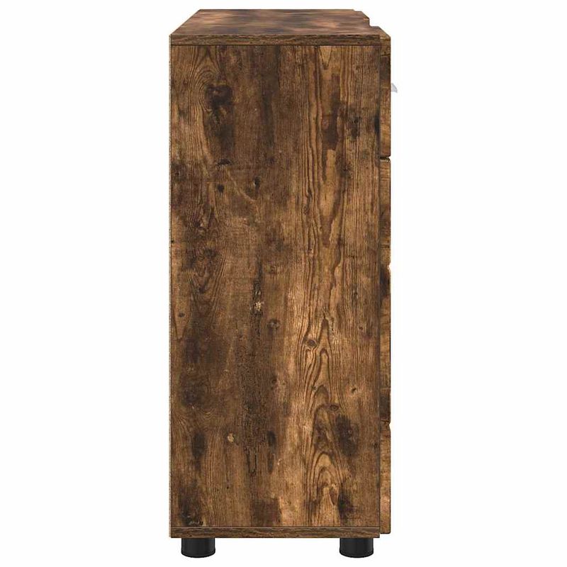 Casa si Gradina - Mobilier - Comode si corpuri - Comode - Bufet cu sertar Stejar afumat 88.5 x 30.5 x 73 cm Lemn compozit - Infinity.ro