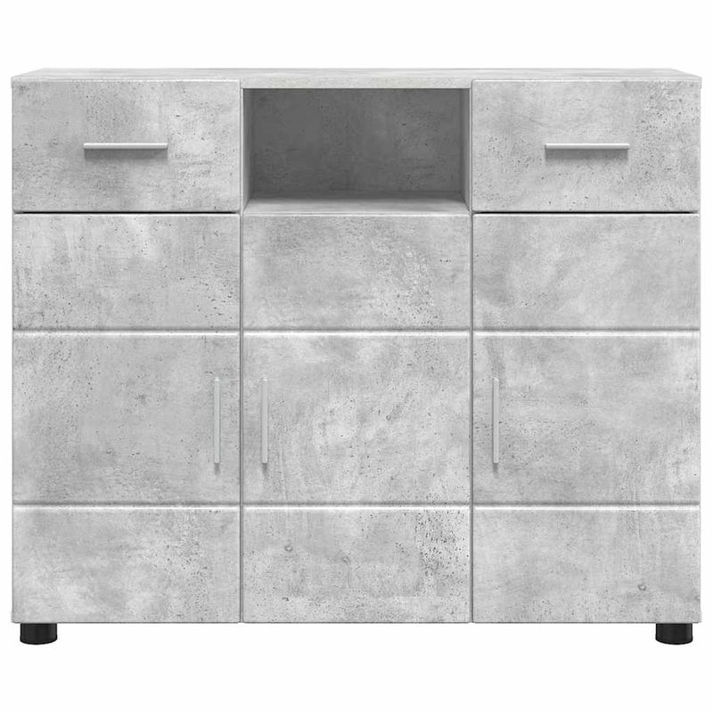 Casa si Gradina - Mobilier - Comode si corpuri - Comode - Bufet cu sertar Gri beton 88.5 x 30.5 x 73 cm Lemn compozit - Infinity.ro