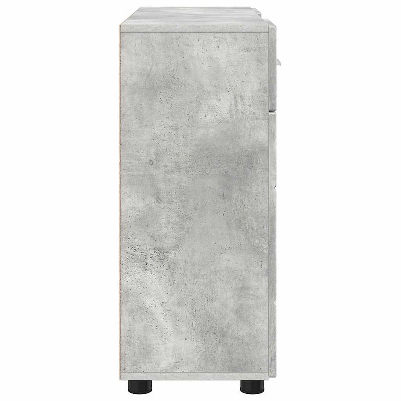 Casa si Gradina - Mobilier - Comode si corpuri - Comode - Bufet cu sertar Gri beton 88.5 x 30.5 x 73 cm Lemn compozit - Infinity.ro