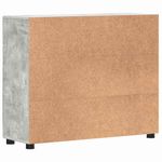 Casa si Gradina - Mobilier - Comode si corpuri - Comode - Bufet cu sertar Gri beton 88.5 x 30.5 x 73 cm Lemn compozit - Infinity.ro