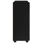 Casa si Gradina - Mobilier - Seturi de mobilier - Seturi living - Bufet cu sertar cu usa Negru 88.5 x 30.5 x 73 cm Lemn compozit - Infinity.ro