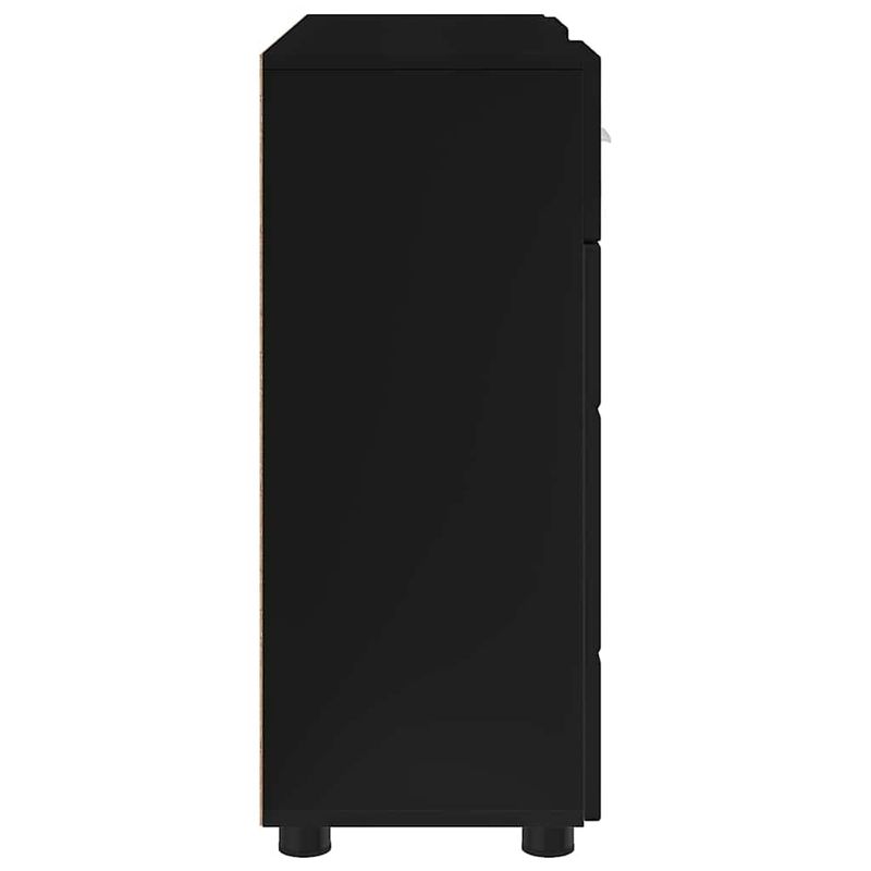 Casa si Gradina - Mobilier - Seturi de mobilier - Seturi living - Bufet cu sertar cu usa Negru 88.5 x 30.5 x 73 cm Lemn compozit - Infinity.ro